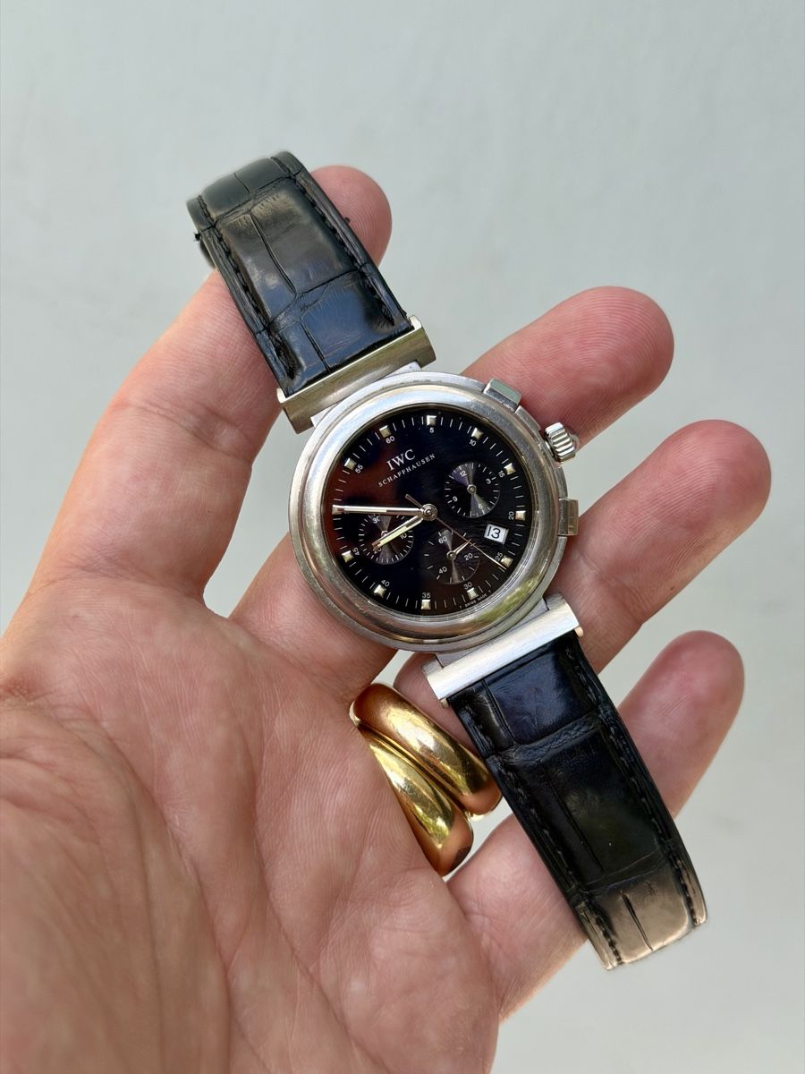 IWC Orologi: IWC Da Vinci SL Chronograph Quarz  – Usato da Winterthur venduto da YSCHU 5