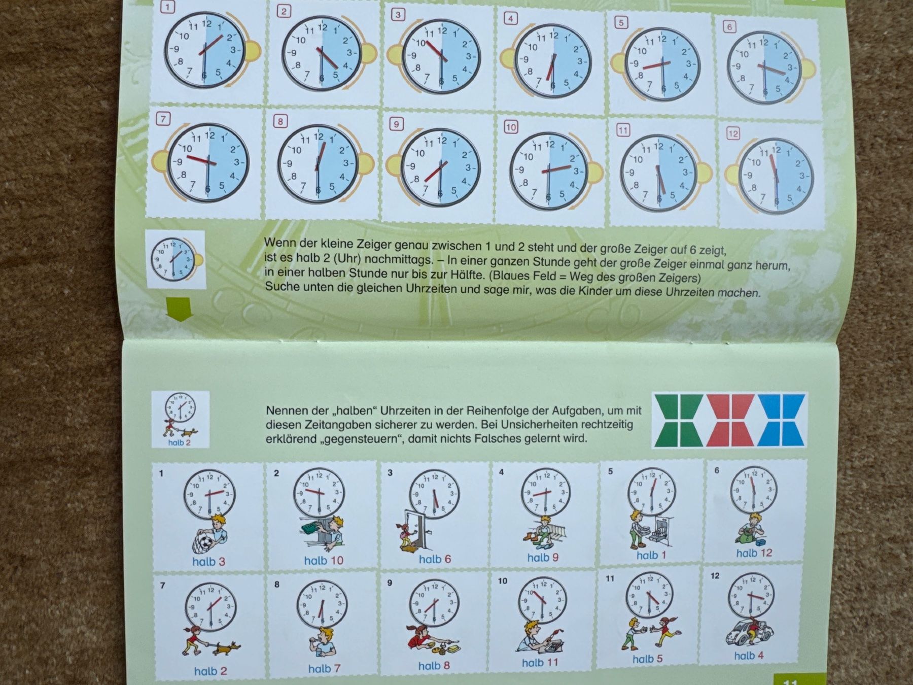 Jeux: Mini-Lük Heft, Wie spät ist es? – Neuf (Voir description) à Aarau par Kilauea 5