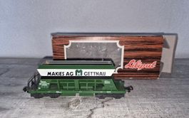 1 x Liliput Makies SBB Kieswagen Gettnau 245 50 grün, OVP