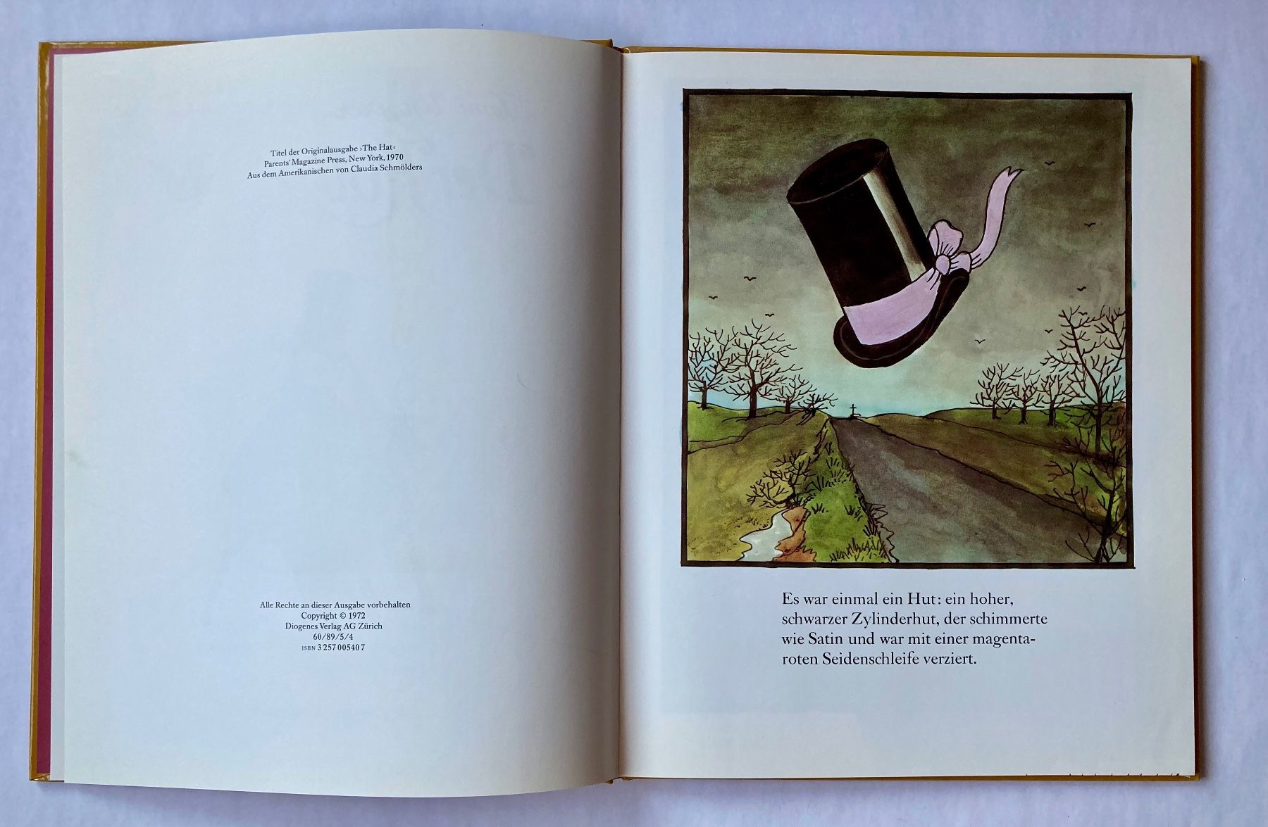 Bücher: Der Hut - Tomi Ungerer – Neu (gemäss Beschreibung) aus Bubendorf von Alpenheidi 2