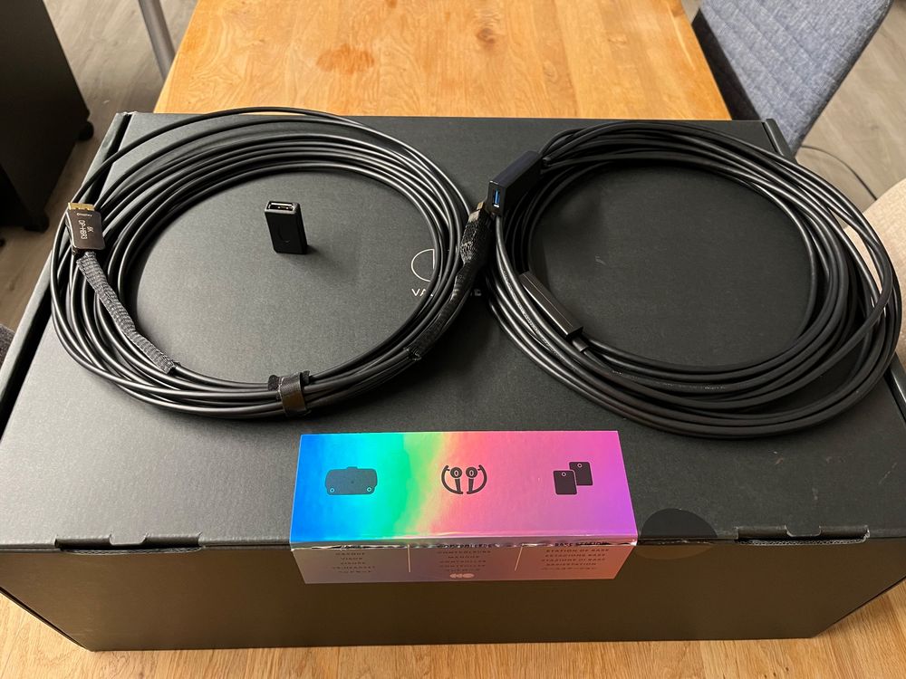 Valve Index VR Headset and extension cables Complete Set Kaufen auf Ricardo