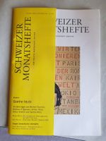 Schweizer Monatshefte - Zeitschrift 1996 - Goethe Magazin