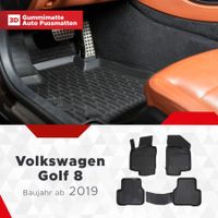 3D Volkswagen Golf 8 Fussmatten ab 2019