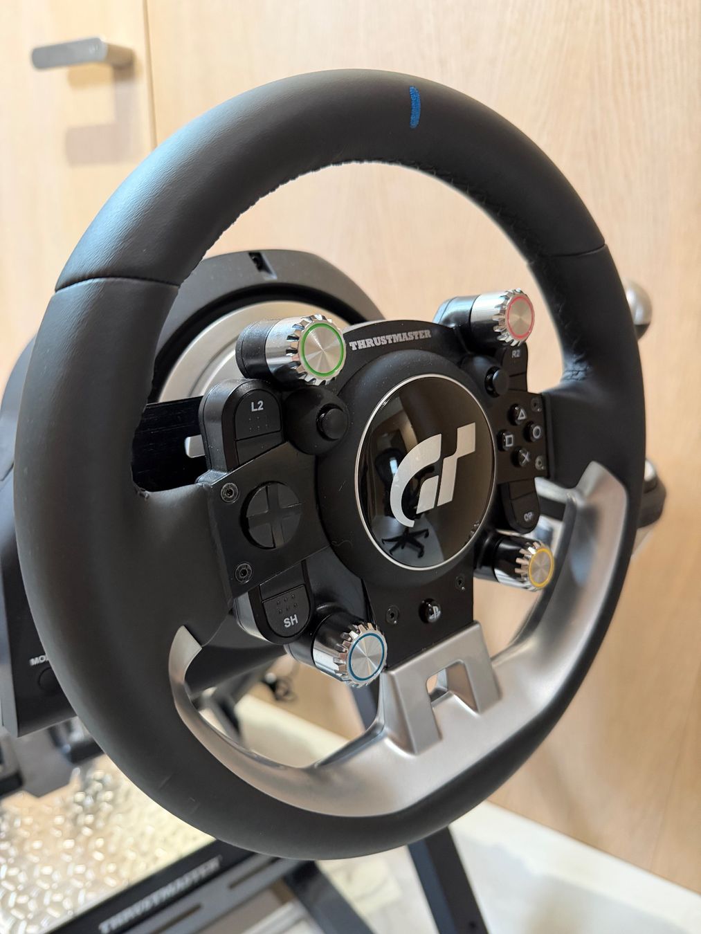 Thrustmaster Controller: Thrustmaster T-GT II Set + T-LCM + TH8A + Handbremse + Stand – Usato da Flurlingen venduto da raoulron 1