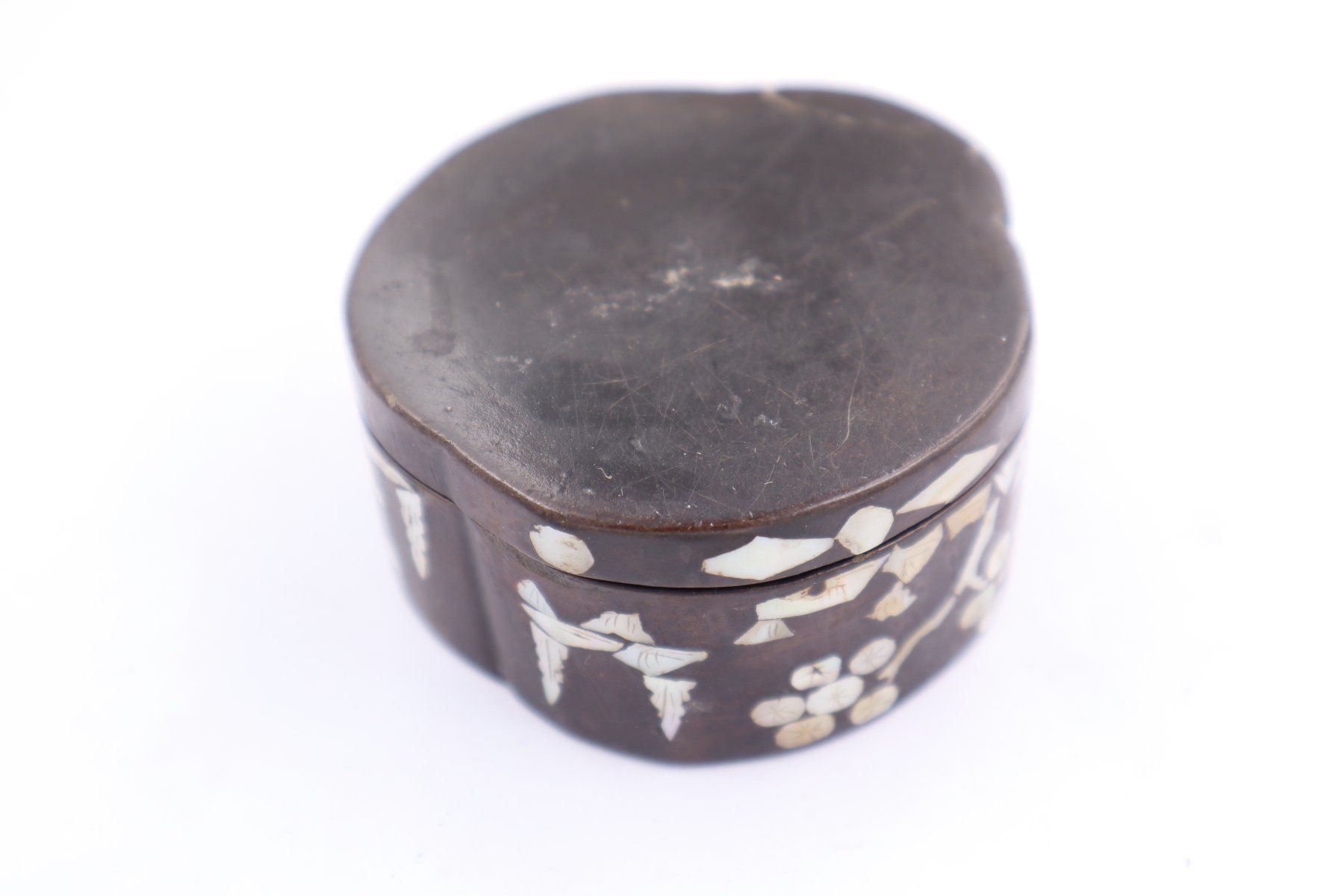 Pots: China Antike Schachtel Perlmutter Papier Maché – D'occasion à Baden par swiss-alps 3
