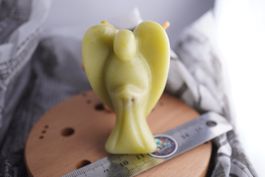 Jade Gelb Engel  XL  ca 80mm x   50mm    Schutz Engel