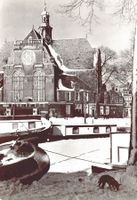 Amsterdam, Noorderkerk im Winter, um 1950