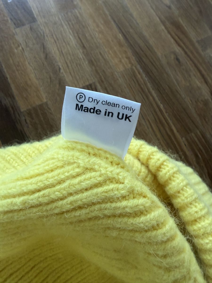 Hüte, Mützen & Caps: LE BONNET - yellow beanie / made in UK – Gebraucht aus Zürich von Anil_sag 3