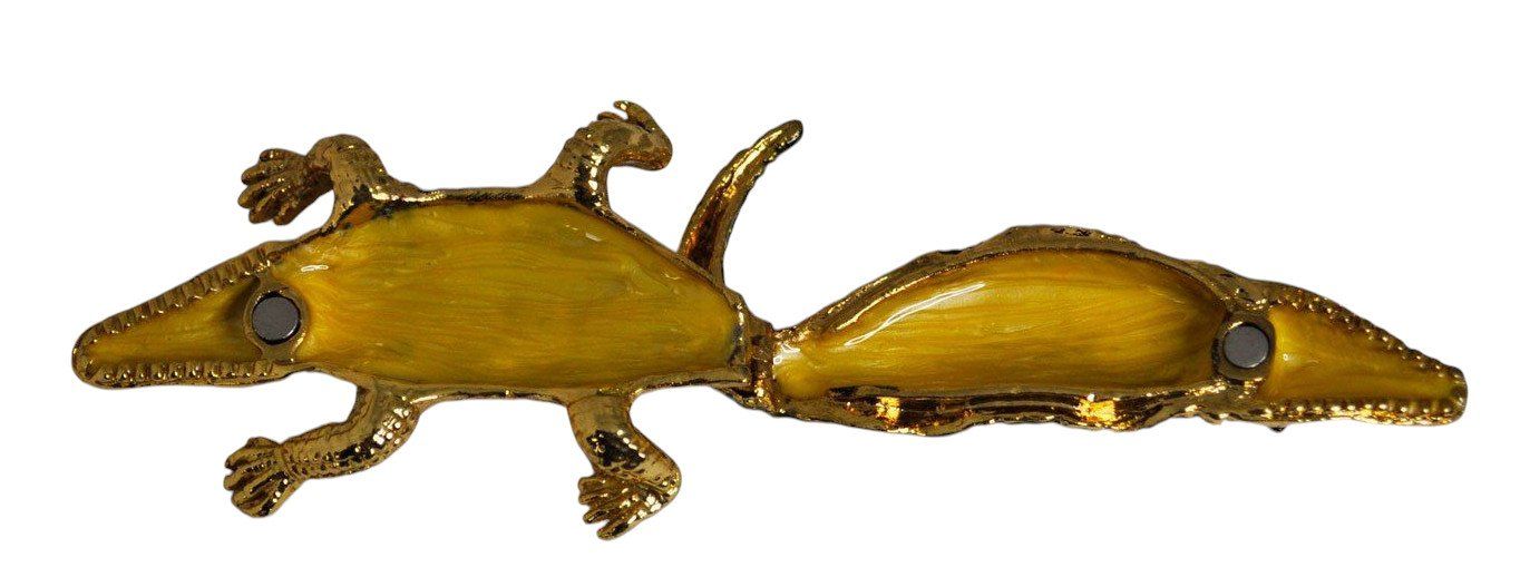 Statuette: Dose, Krokodil, Figur – Nuovo e nell'imballaggio originale da Bottenwil venduto da anh_5brz 1