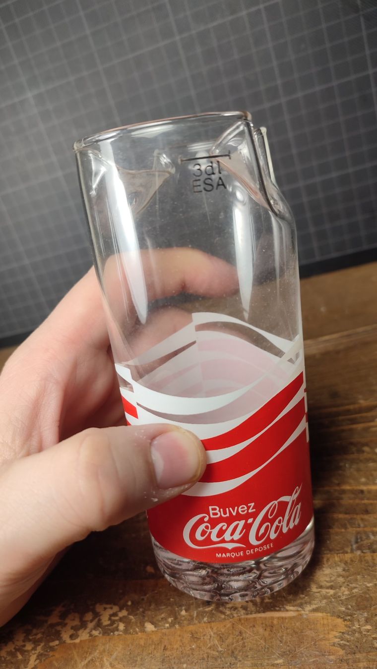 Coca-Cola Gläser: Wunderschönes seltenes Glas von COCA COLA – Gebraucht aus Gelterkinden von MYSTOREFORYOU4460 5
