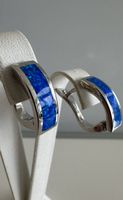 Ohrringe mit Opal Stein Silber