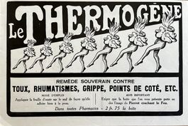 Le Thermogène Cappiello - Alte Werbung / Publicité 1924