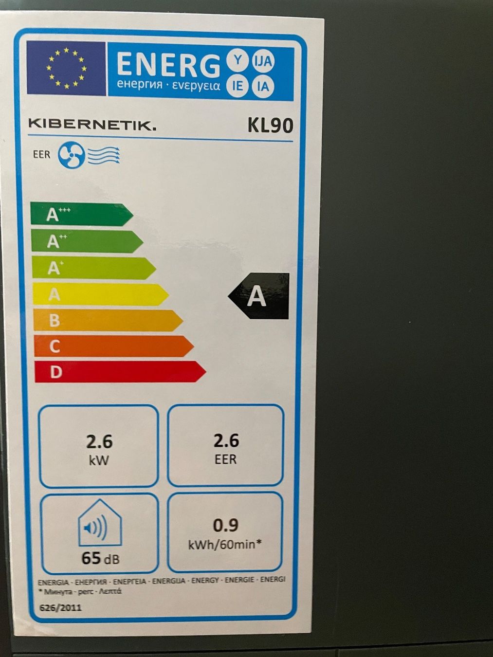 Kibernetik Condizionatori: Climatiseur Kibernetic KL90 – Nuovo (secondo la descrizione) da Vicques venduto da 7uy 1