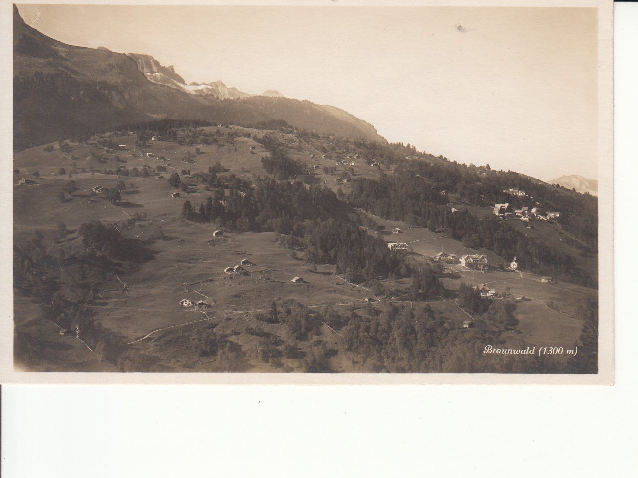 Cartoline postali: Braunwald ca. 1930 – Usato da Bürglen TG venduto da StampGraf