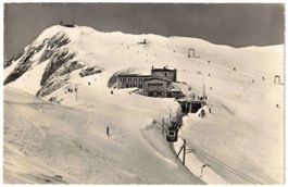 Rochers de Naye - Hotel, Train/Zug + Télèski/Skilift