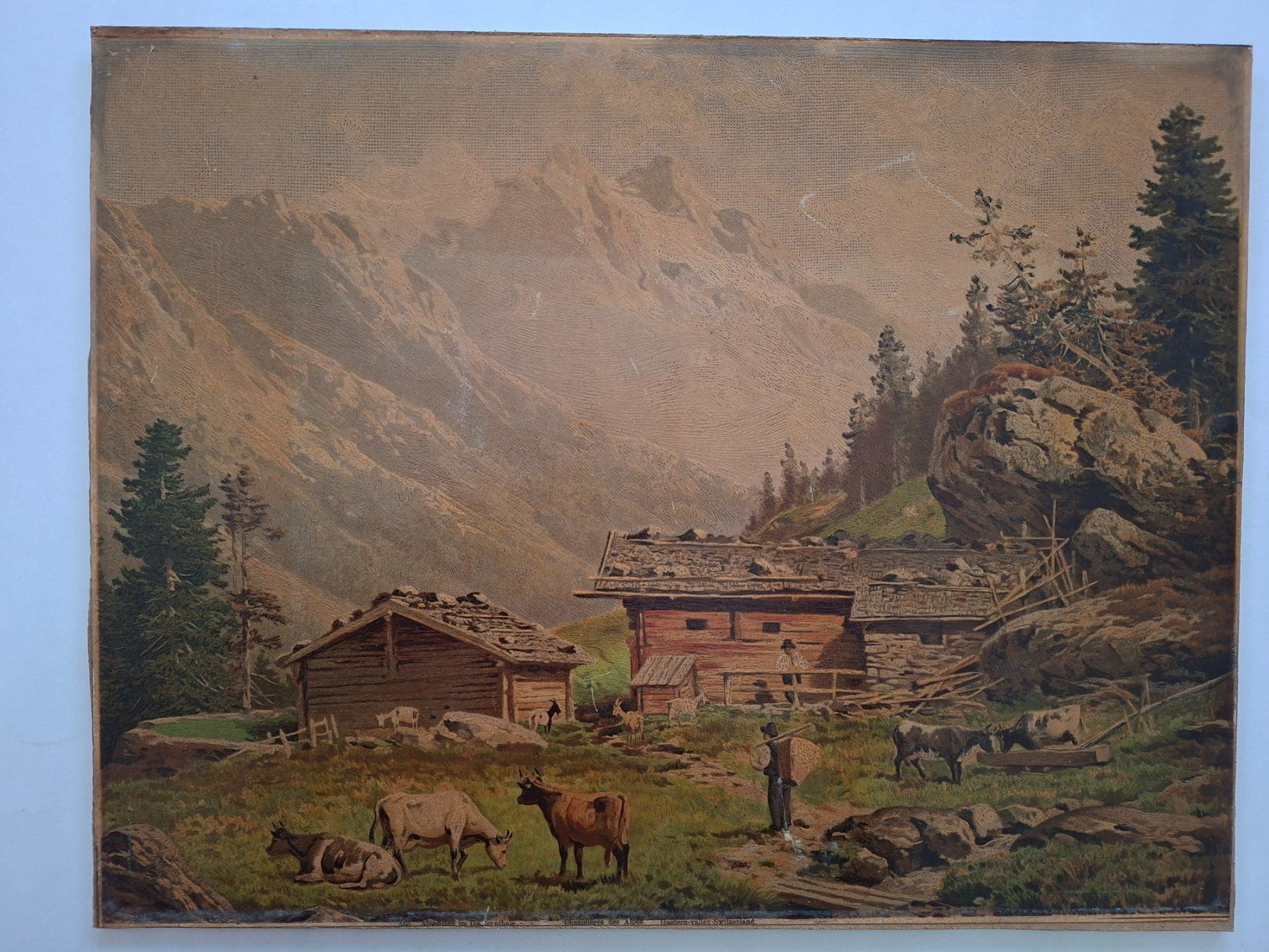 Foto & Immagini: Poster Alphütten. – Usato da Goldach venduto da armando_r 1