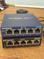 Netgear GS105 GS305 Gigabit Switch 5-Port 2 Stck