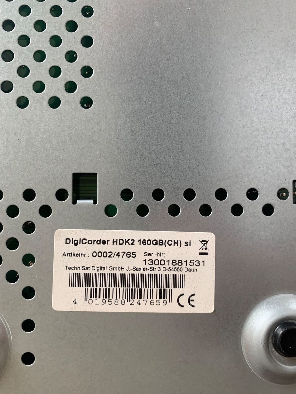Technisat Récepteurs: Technisat HD K2 Kabel Receiver Digital – D'occasion à luzern par niko1 3