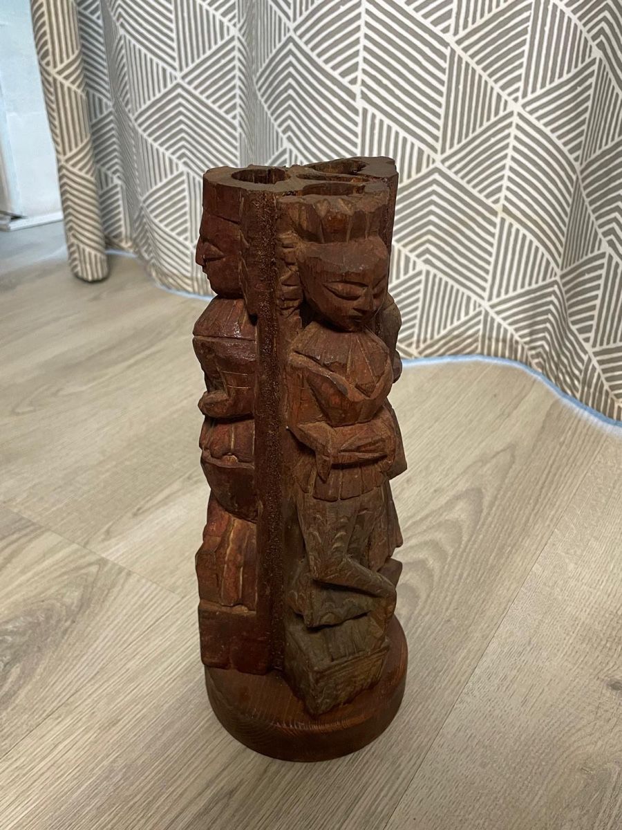 Tutte le decorazioni: Ancienne statuette en bois – Usato da Montreux venduto da Pipo7878