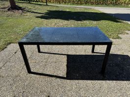 Gartentisch Glasplatte gebraucht