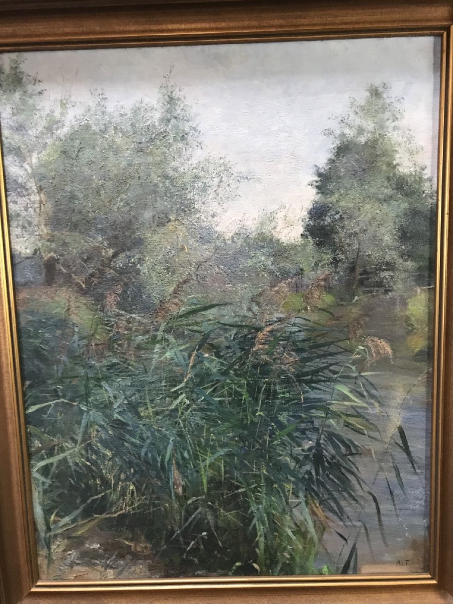 Tableaux: Monogramm A. T. – D'occasion à Wolfhalden par SecondAntique 1