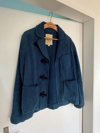 Monitaly Jacket Blue Size 40 / Small