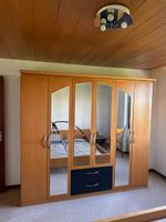 Grosser Kleiderschrank Holz mit Spiegeln und Licht gebraucht