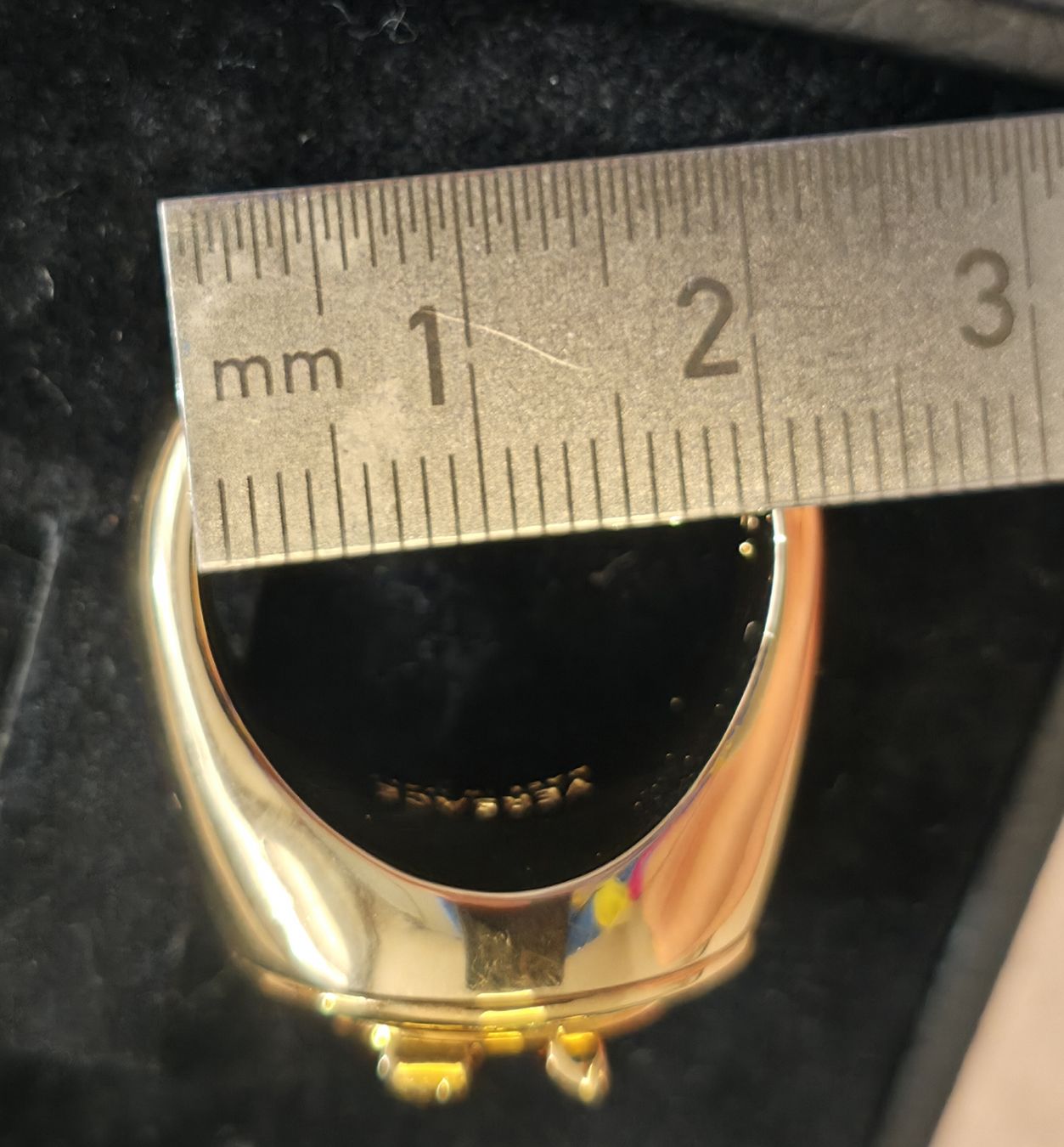 Versace Anelli: Versace Ring Gold, Top Zustand – Nuovo (secondo la descrizione) da Amriswil venduto da newschweiz 1