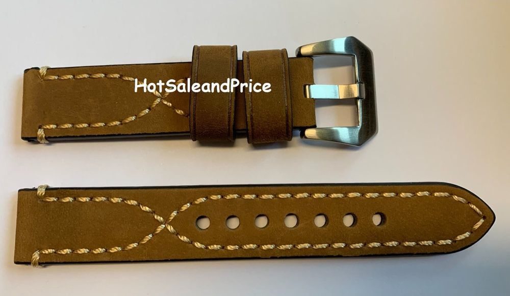 Bracciali & Braccialetti: 20mm Vintage Uhrenarmband Leder Pre-V, Ersatzband, – Nuovo e nell'imballaggio originale da Courlevon venduto da HotSaleandPrice 2