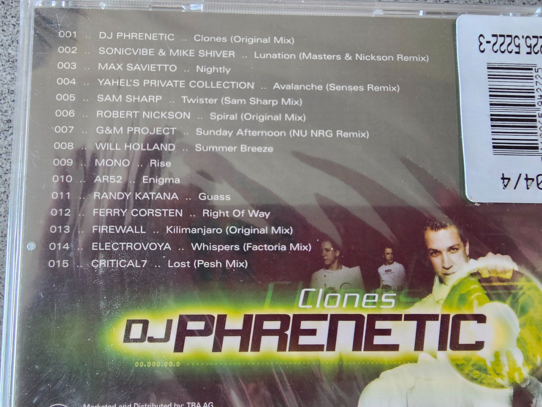 CD: DJ Phrenetic-clones – Nuovo e nell'imballaggio originale da Bremgarten AG venduto da musiccollector 1