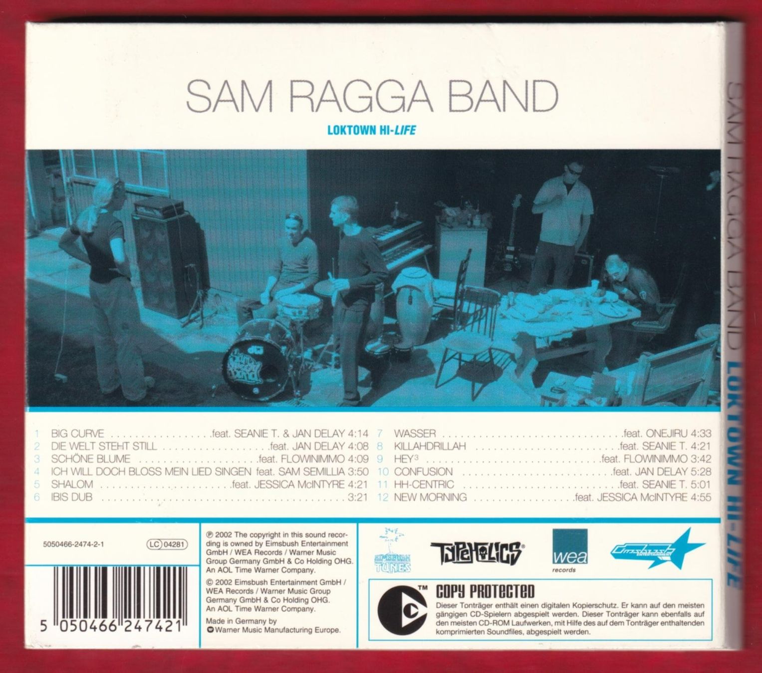 CD: Sam Ragga Band - Situations feat. Jan Delay (CD) – Usato da Zürich venduto da Pfluftl2000 1