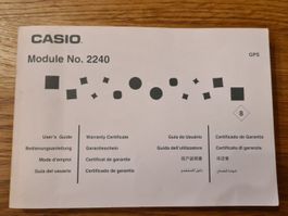 Bedienungsanleitung CASIO 2240