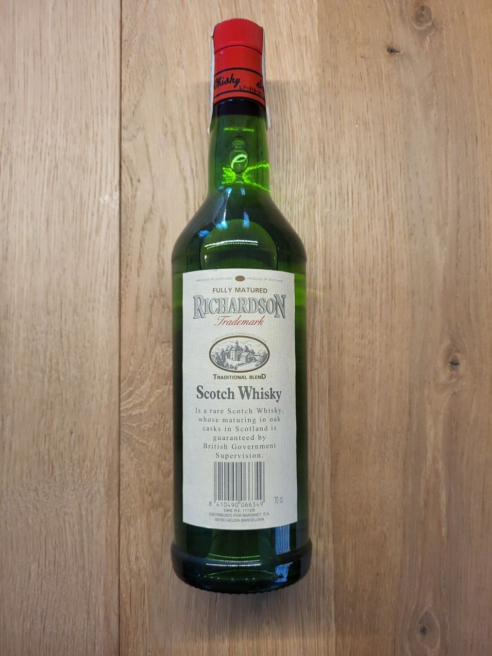 Spirituosen: Richardson Scotch Whisky – Neu und originalverpackt aus Volketswil von Kandelaber 1