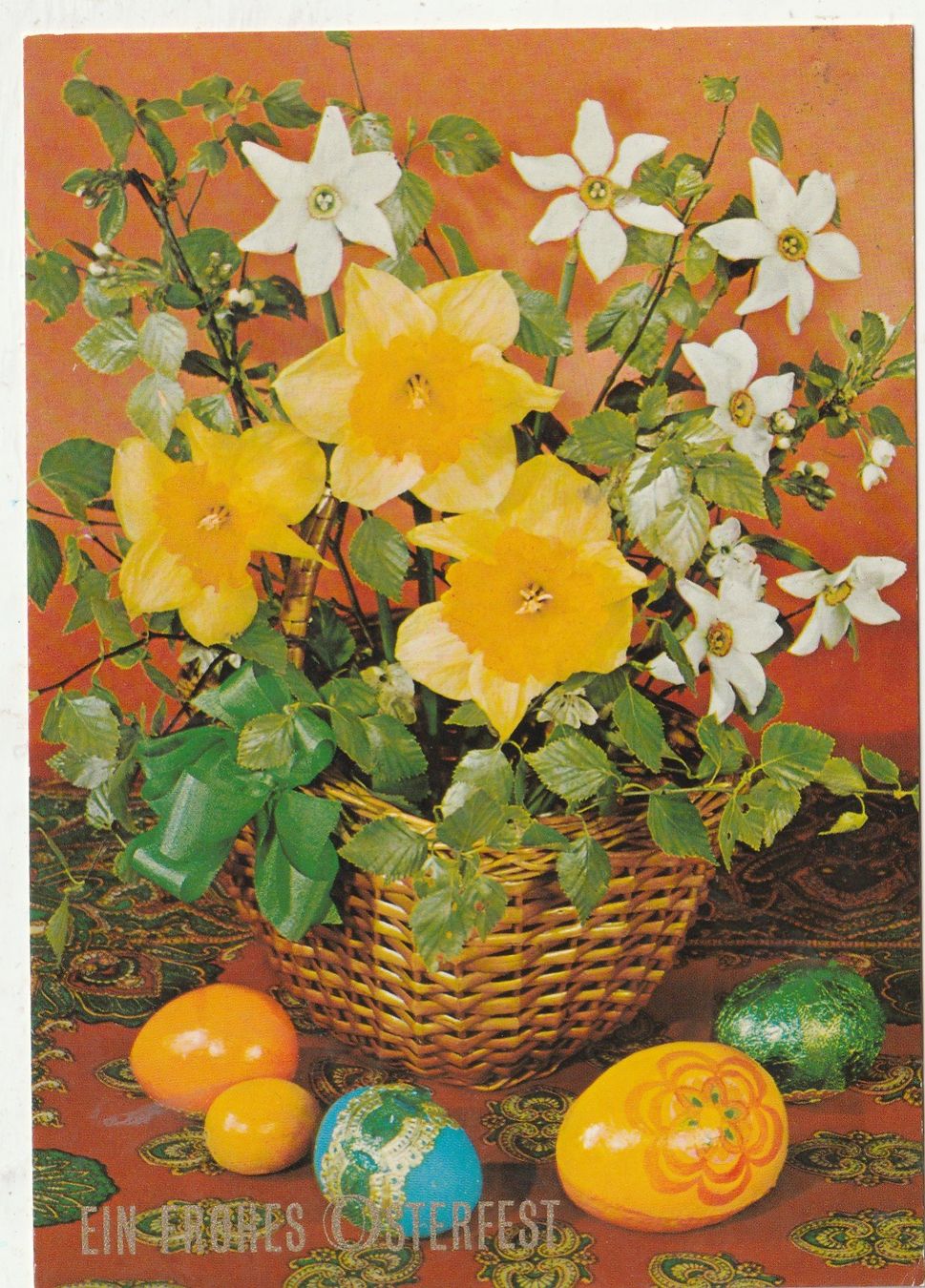 Cartoline postali: Blumen - Grusskarte – Usato da Lumbrein venduto da made02