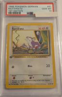 Pokemon Rattfratz 1. Edition Deutsch PSA 10 Gem Mint