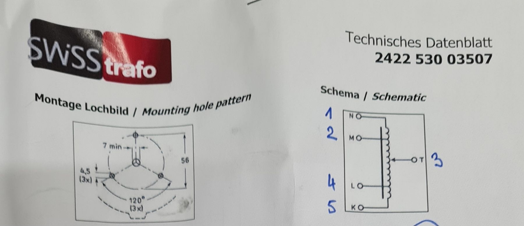 Stromzufuhr: Stelltransformator Swiss Trafo Typ 42A gebraucht – Gebraucht aus Horw von Arta20000 4