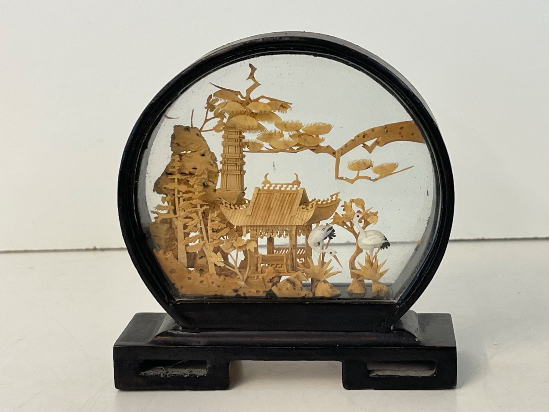 Sculture & Statue: Diorama Korkschnitzerei China – Usato da Zürich venduto da Arche_Brockenhaus