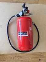 Druckluftspeicher Comaria 8l rot akzeptabler Zustand