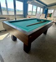Billardtisch/Karambolage aus Holz mit Abdeckplatte