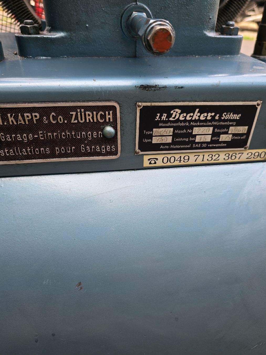 Compresseurs: Luftkompressor/Industrie kompressor  – D'occasion à Ennenda par flu_mh89 7