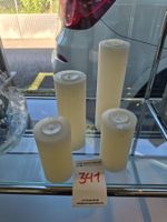 341 Posten Raureif Kerzen & Deko aus Liquidation