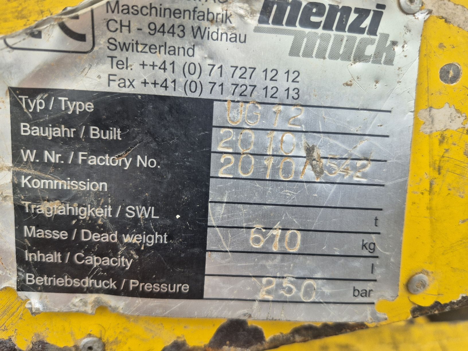 Menzi Muck Excavateurs: Greifer  – D'occasion à Sigriswil par Muck85 4
