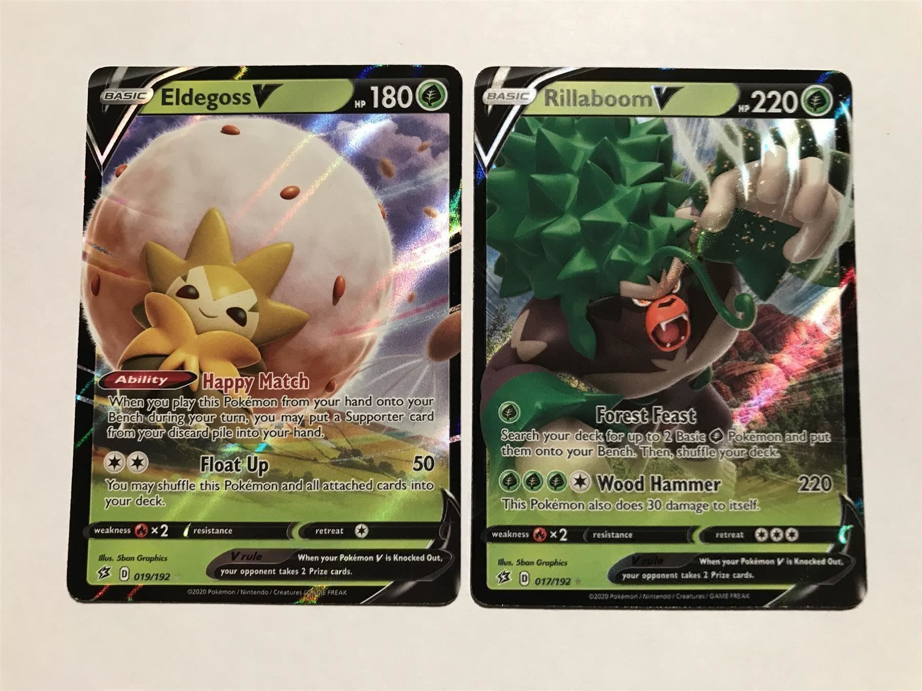 Pokémon Sammelbilder & Trading cards: V Set: Eldegoss & Rillaboom – Neu (gemäss Beschreibung) aus Hagendorn von Pokecollectorch 1