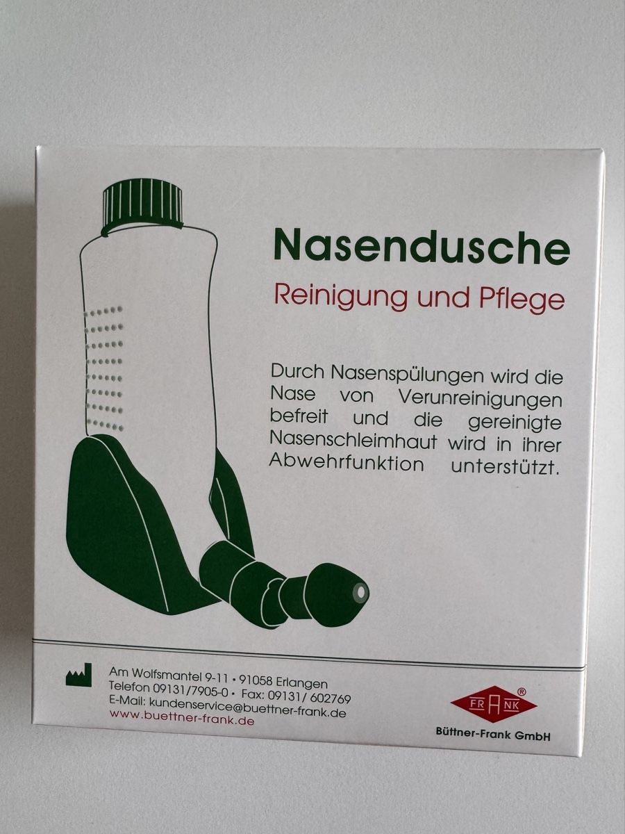 Attrezzature mediche: Nasendusche – Nuovo e nell'imballaggio originale da Bern venduto da chr_y8f7