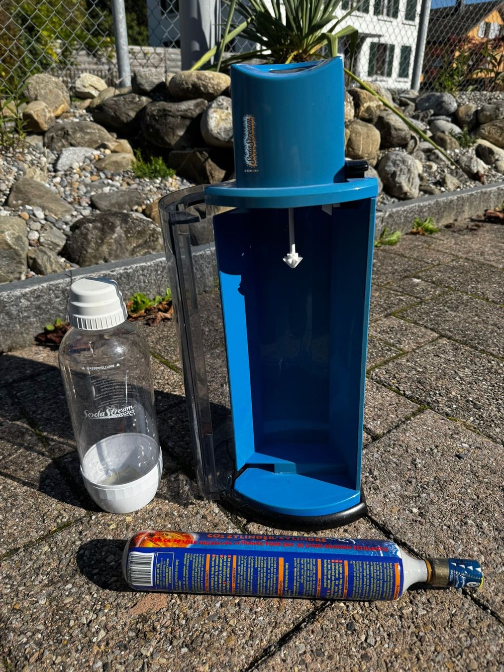 Sodastream Elettrodomestici da cucina: Soda Stream inkl. Patrone – Usato da Egg b. Zürich venduto da Brocki_Insel_Egg