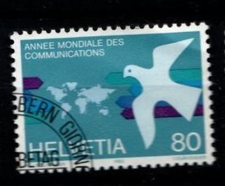 Tous les timbres: 1983 -  Weltjahr der Kommunikation – D'occasion à Schaffhausen par poststamp