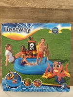 Bestway Piratenschiff Planschbecken 140 cm neuwertig