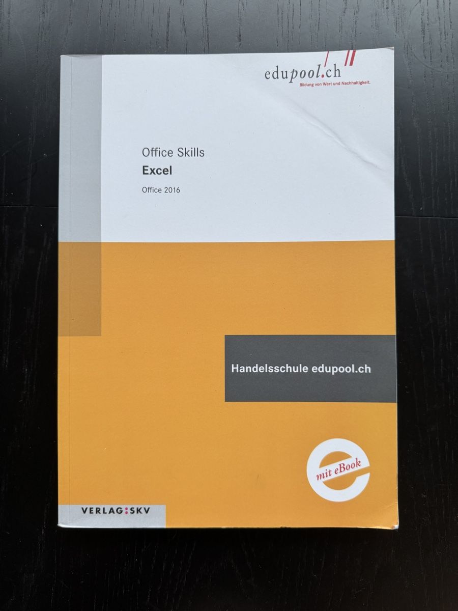 Libri: Office Skills - Excel 2016 - edupool – Usato da Kilchberg ZH venduto da zimna