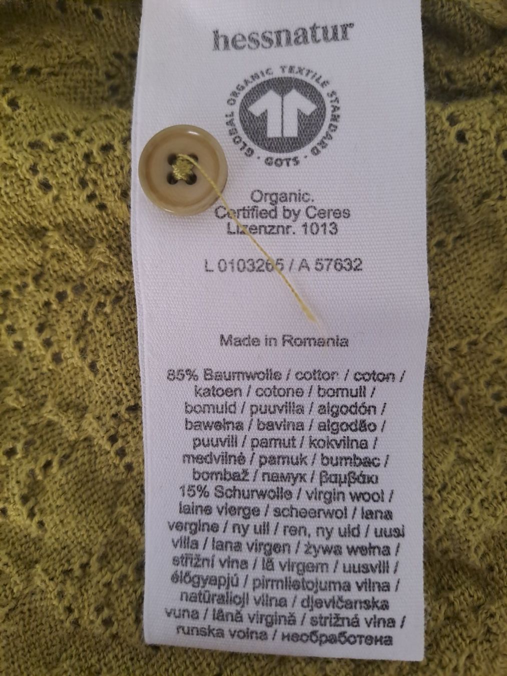 Hessnatur Giacche: Strickcardigan – Nuovo (secondo la descrizione) da Binningen venduto da trovata 3