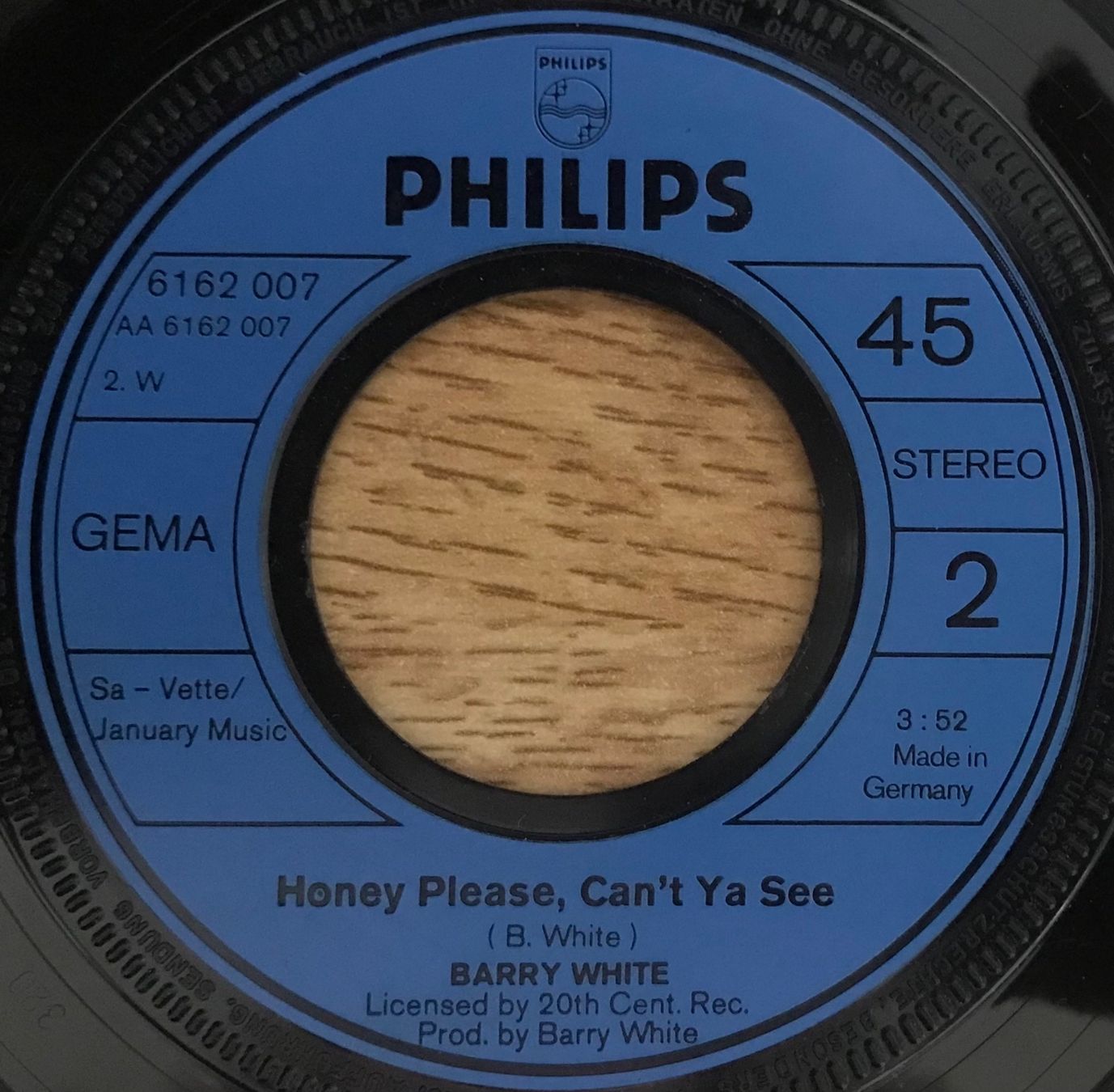 Schallplatten: BARRY WHITE - NEVER, NEVER GONNA GIVE YA UP – Gebraucht aus Bussigny von vinyl-pas-cher 3